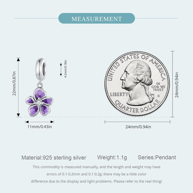 VOROCO Store Coffee Moon Star Dream Catcher Charms for Bracelet 925 Sterling Silver Dangle & Beads Charm for Charm Bracelet and Necklace DIY Charm Jewelry Gifts for Women - Image 4
